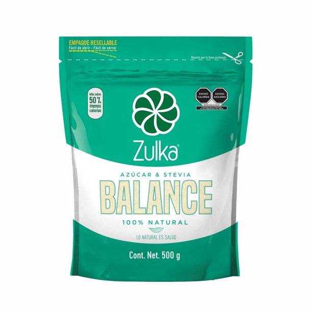 Azúcar y stevia Zulka balance 500 g