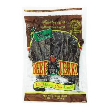 Carne seca de res Tía Lencha Beef Jerky con chile y limón 113.4 g
