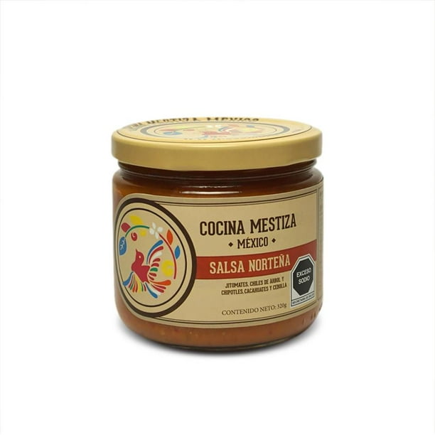 Salsa norteña Cocina Mestiza México 320 g