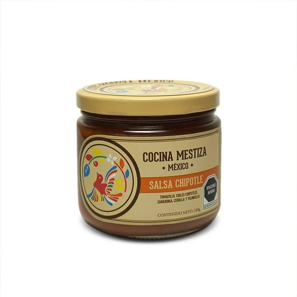 Salsa chipotle Cocina Mestiza México 320 g