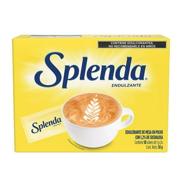 Endulzante Splenda 50 sobres de 1 g c/u