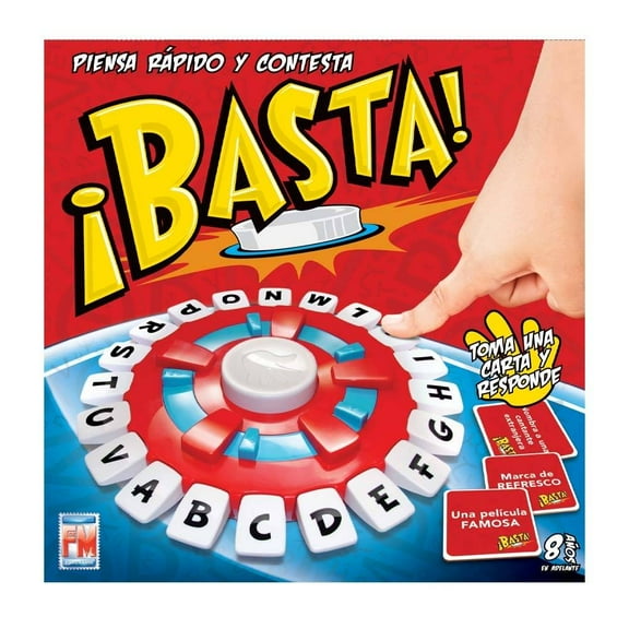 Juego de Mesa ¡Basta! Fotorama Piensa Rápido y Contesta