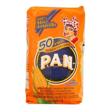 Harina precocida PAN maíz amarillo 1 kg