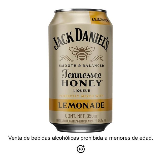 Bebida alcohólica preparada Jack Daniel's Lemonade 350 ml