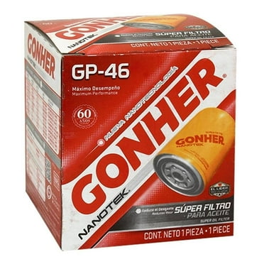 Súper Filtro para Aceite Gonher Nanotek GP-46