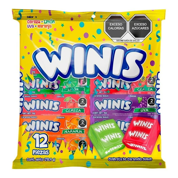 Caramelo suave Winis 12 pzas