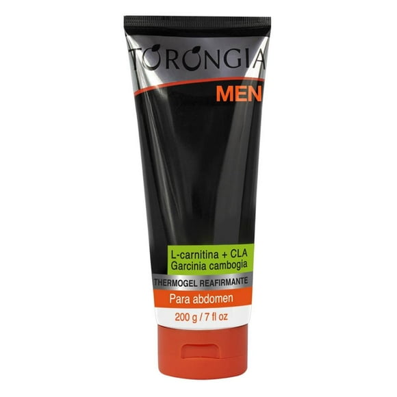 Thermogel reafirmante Torongia Men para abdomen L-carnitina + CLA 200 g