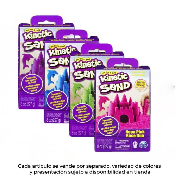 Arena para Moldear Spin Master Kinetic Sand Varios Colores 1 pza