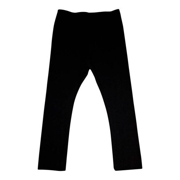 Legging 725 Baby Niña 3 Años Liso Negro