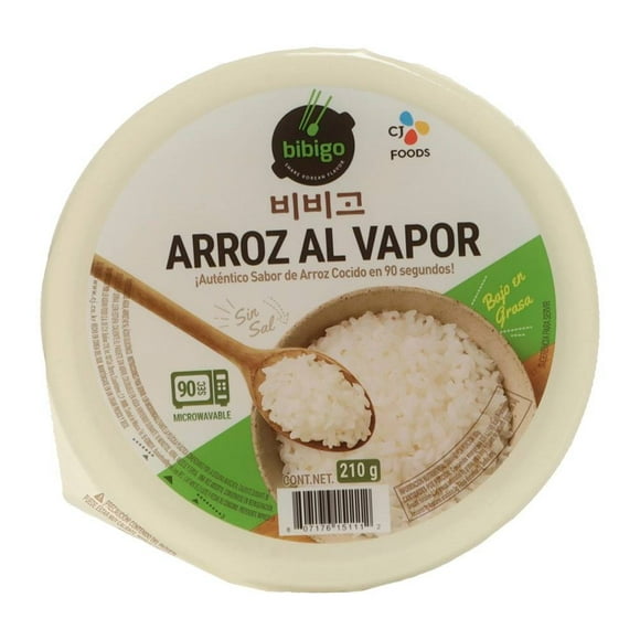 Arroz Gohan Blbigo al vapor sin sal 210 g