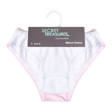 Bikini Secret Treasures para Mujer, Multicolor 1 Paquete con 2 Piezas Talla EG