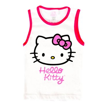 Camiseta Sanrio Hello Kitty Talla 2 Blanco para Bebé