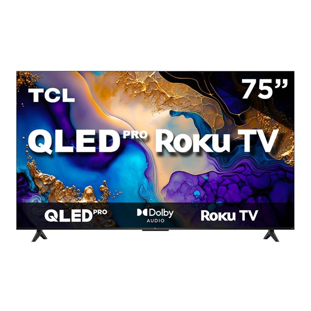 TV TCL Pantalla TCL 75 Pulgadas QLED 4k Smart Roku TV 75Q51K