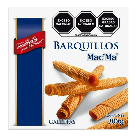 Galletas Mac'Ma barquillos 300 g