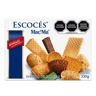Galletas Mac'Ma Escocés surtido 330 g