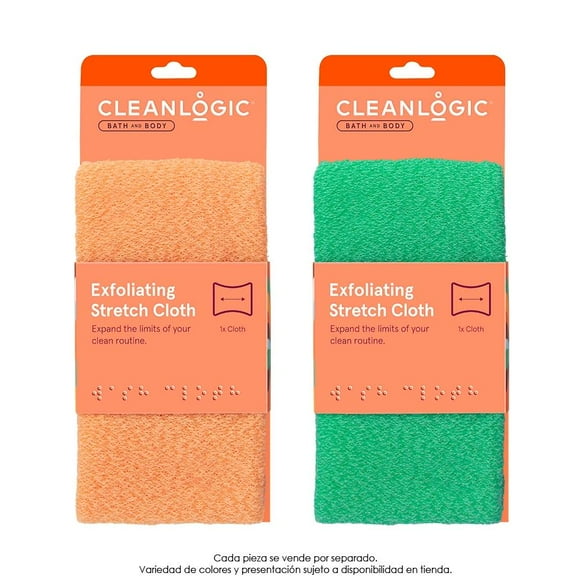 Toalla elástica Cleanlogic exfoliadora varios colores 1 pieza