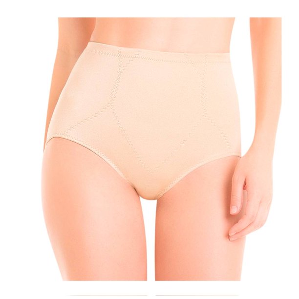 Pantaleta Control Ilusión Talla M Lycra Camello