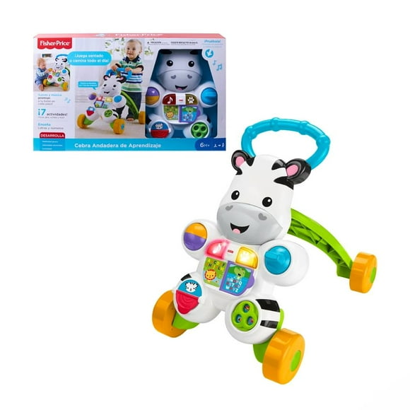 Andadera de Aprendizaje Fisher Price Ríe y Aprende Cebra