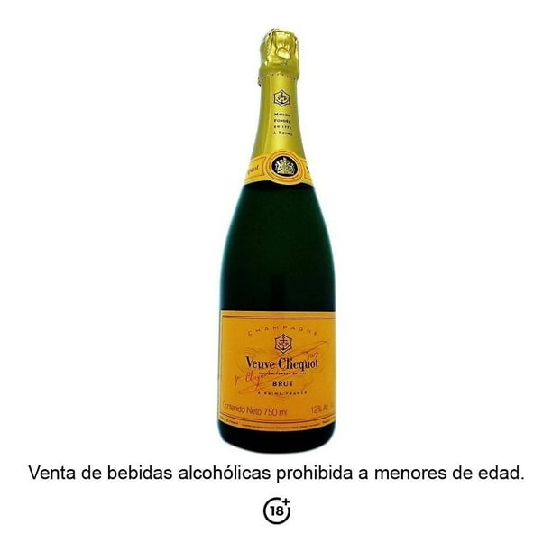 Champagne Veuve Clicquot Brut 750 ml