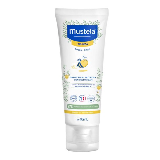 Crema facial con cold cream Mustela 40ML