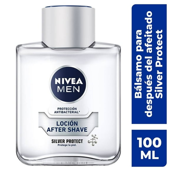 Bálsamo after shave NIVEA MEN Silver Protect antibacterial con iones de plata 100 ml