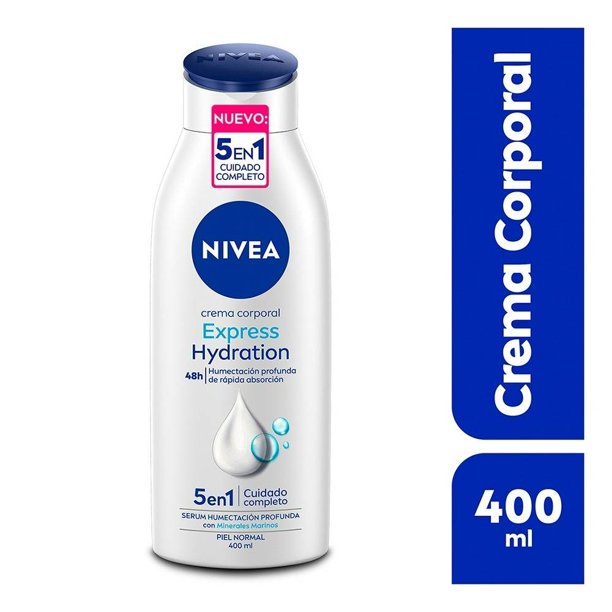 Crema corporal humectante NIVEA Express Hydration express hydration 400 ml