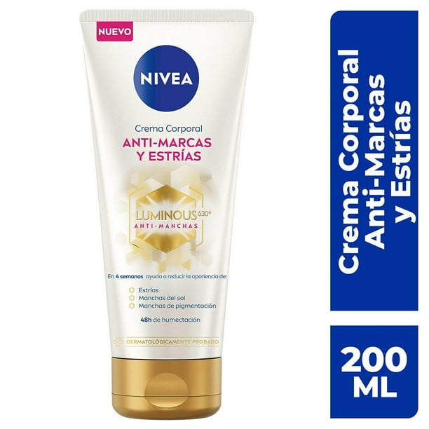 Crema corporal NIVEA Luminous 630 anti marcas y estrías 200 ml