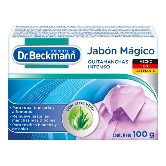 Jabón mágico Dr Beckmann quitamanchas con aloe vera 100 g