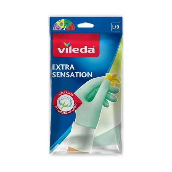 Guantes Vileda extra sensation grandes 1 par