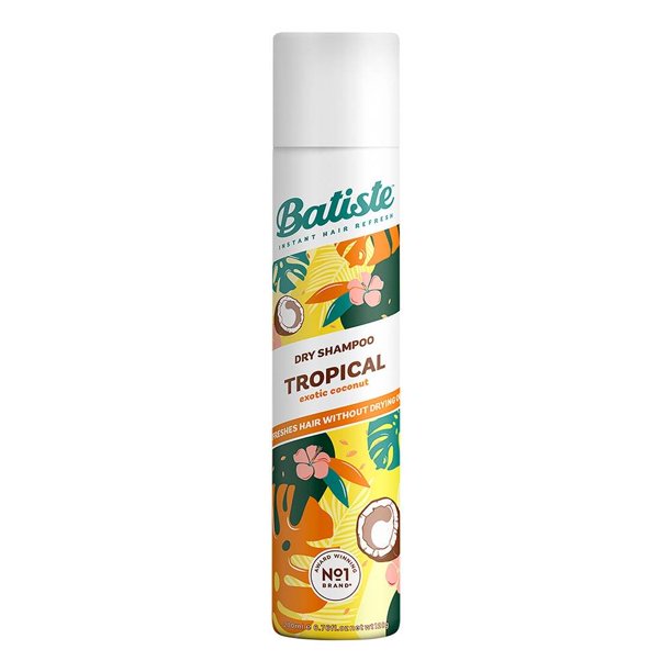 Shampoo seco Batiste coconut and exotic tropical en spray 200 ml