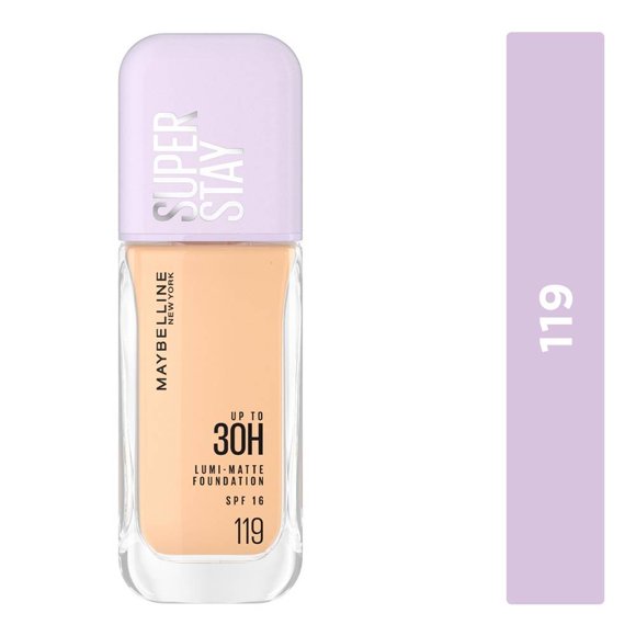 Base de maquillaje Maybelline Superstay Lumi Matte tono 119, 40 ml