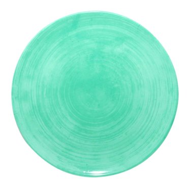 Plato de melamina Walmart verde 1 pza
