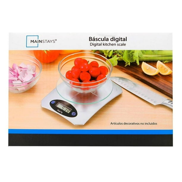 Báscula Mainstays Digital para Cocina