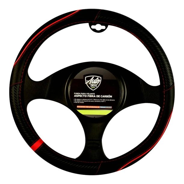 Funda para Volante Auto Drive JT-HA011 Negro