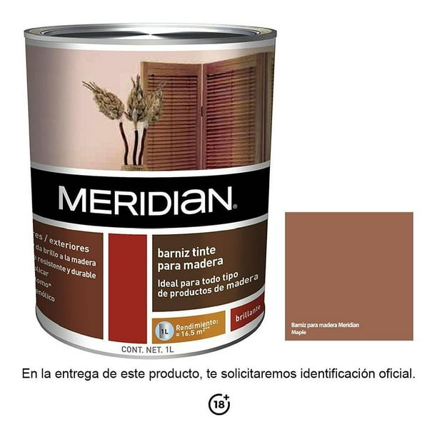 Barniz para Madera Meridian Maple 1 litro