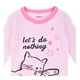 thumbnail image 2 of Pijama Baby Creysi Niña 2A Gatito Rayas Rosa 2 Piezas, 2 of 3