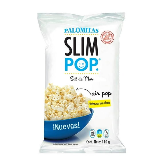 Palomitas Slim Pop sal de mar 110 g