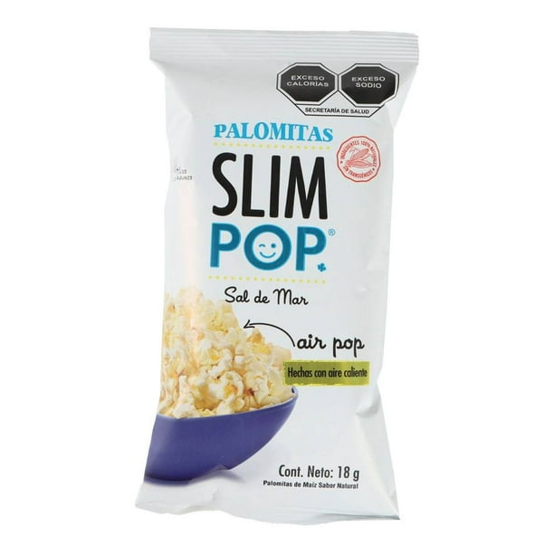 Palomitas Slim Pop sal de mar 18 g