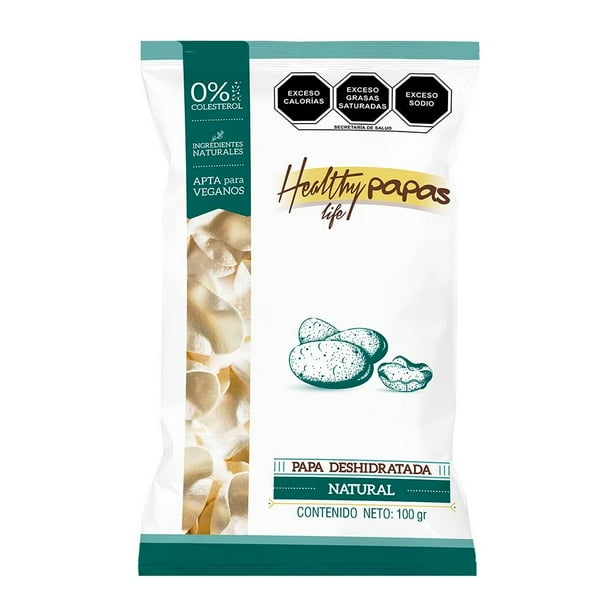 Papas fritas Healthy papas life deshidratadas naturales 100 g