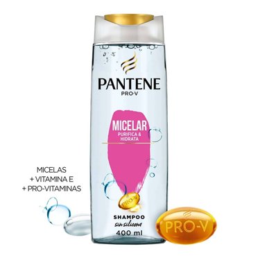 Shampoo Pantene micelar 400 ml