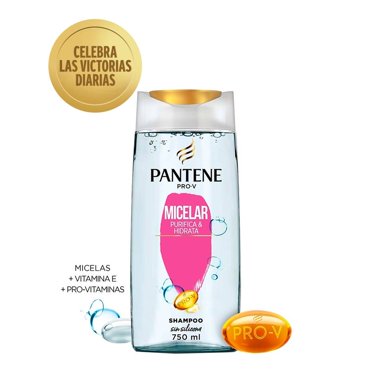 Shampoo Pantene Pro-V Micelar Purifica & hidrata 750 ml