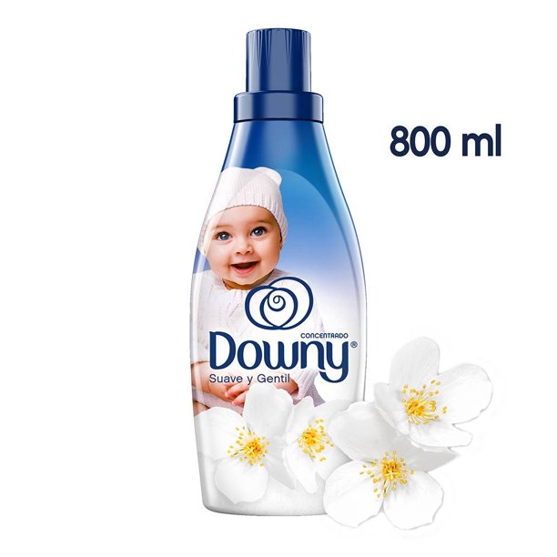 Suavizante de telas Downy Suave y gentil aroma suave y delicado 800 ml