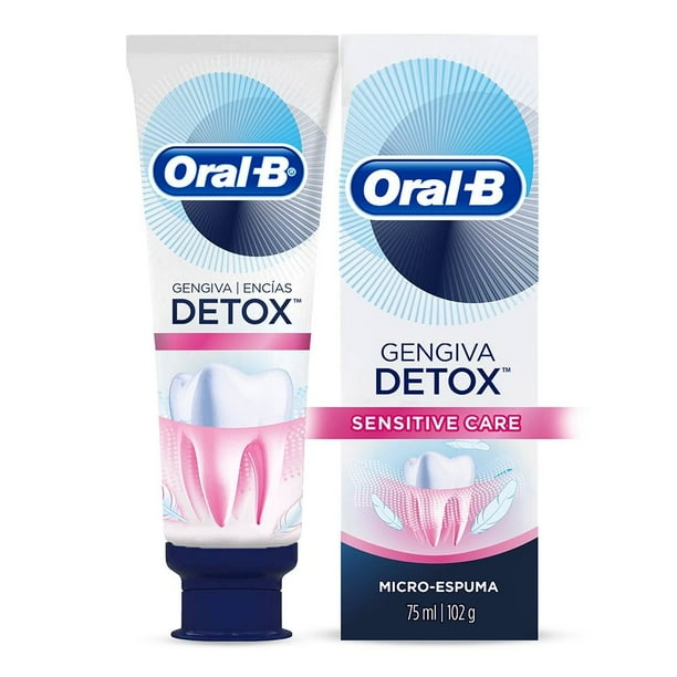 Pasta de dientes Oral-B Encías Detox Sensitive Care con flúor 75 ml