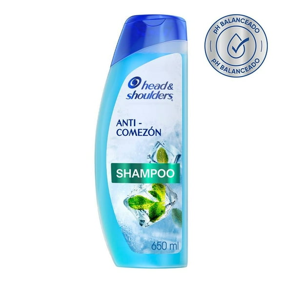 Shampoo Head & Shoulders anti-comezón menta extra refrescante 650 ml