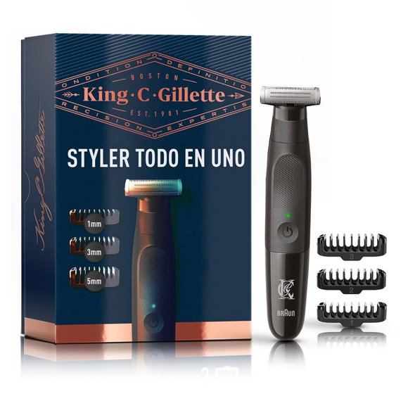 Rasuradora Gillette King C. Styler todo en uno, afeitadora, recortadora y perfiladora 1 pza