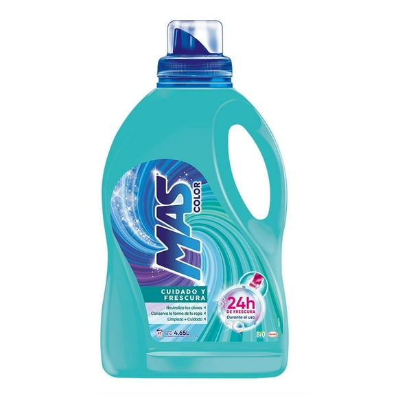 Detergente líquido MAS Color frescura intensa 4.65 l