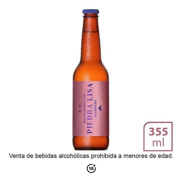 Cerveza artesanal Piedra Lisa session ipa 355 ml