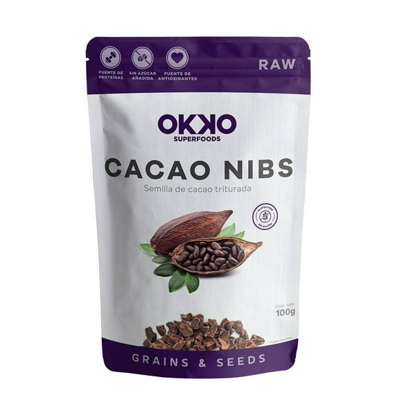 Cacao nibs Okko semilla 100 g