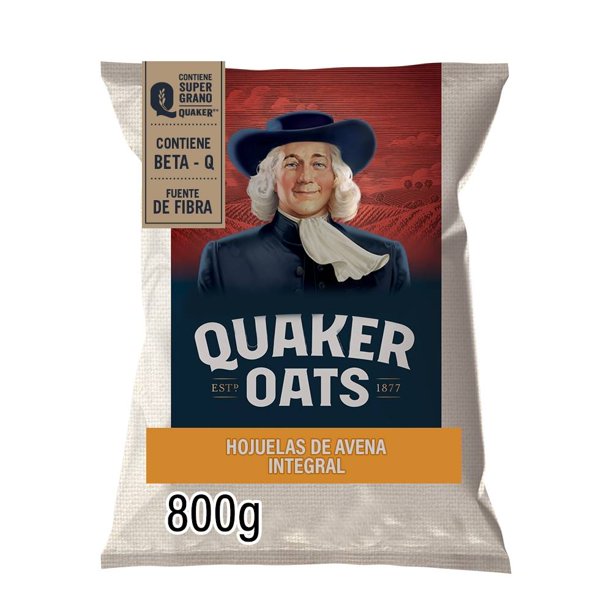 Hojuelas de avena Quaker Oats 800 g