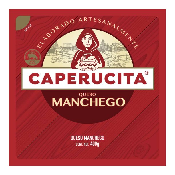 Queso tipo manchego Caperucita 400 g